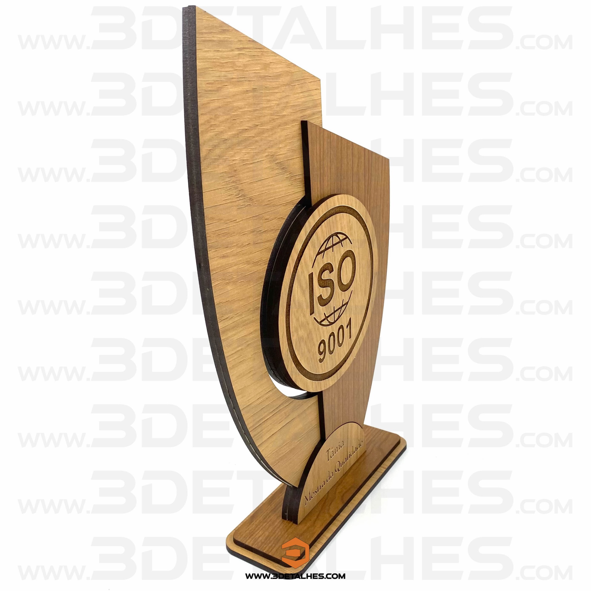 Troféu com Logótipo