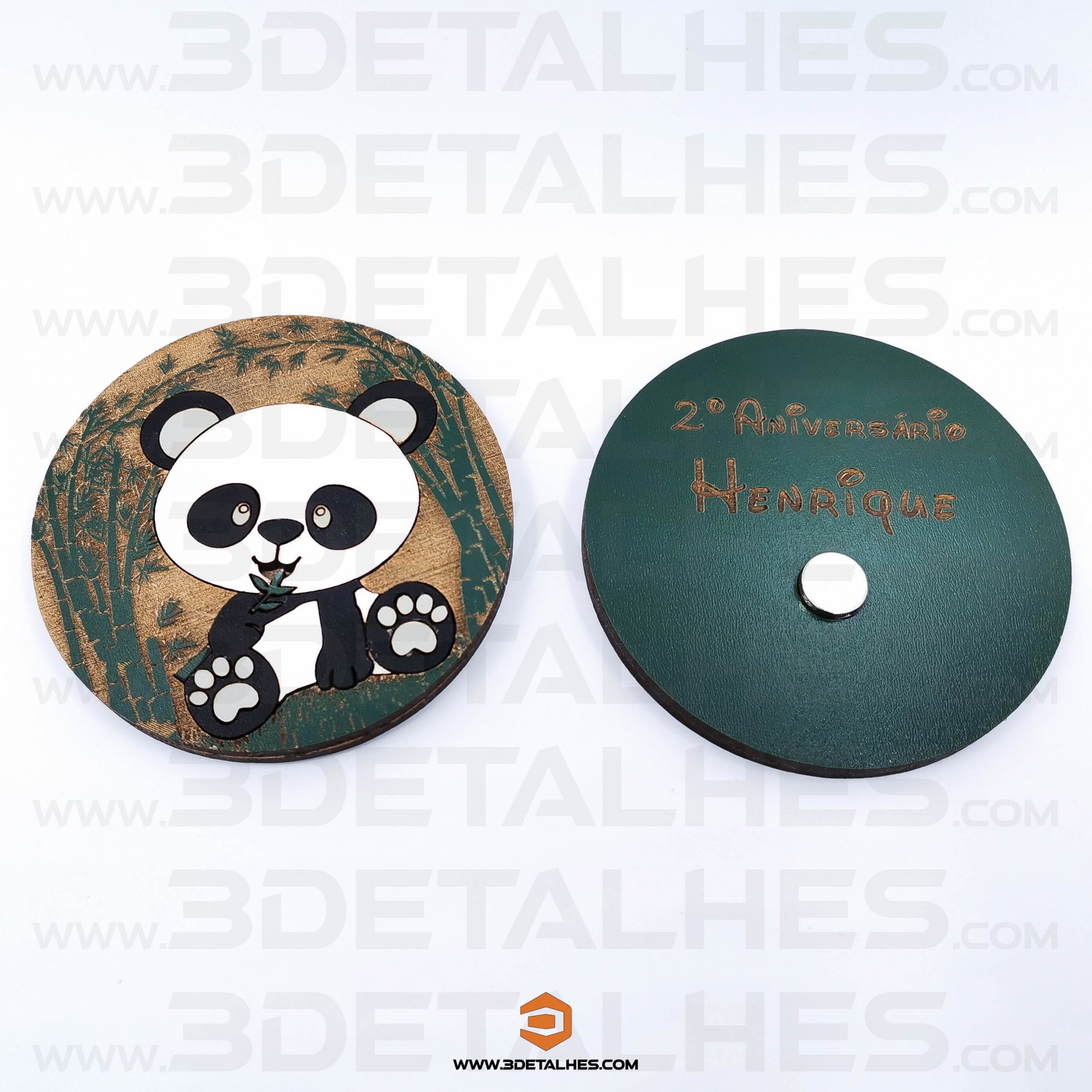 Lembrança Íman Panda