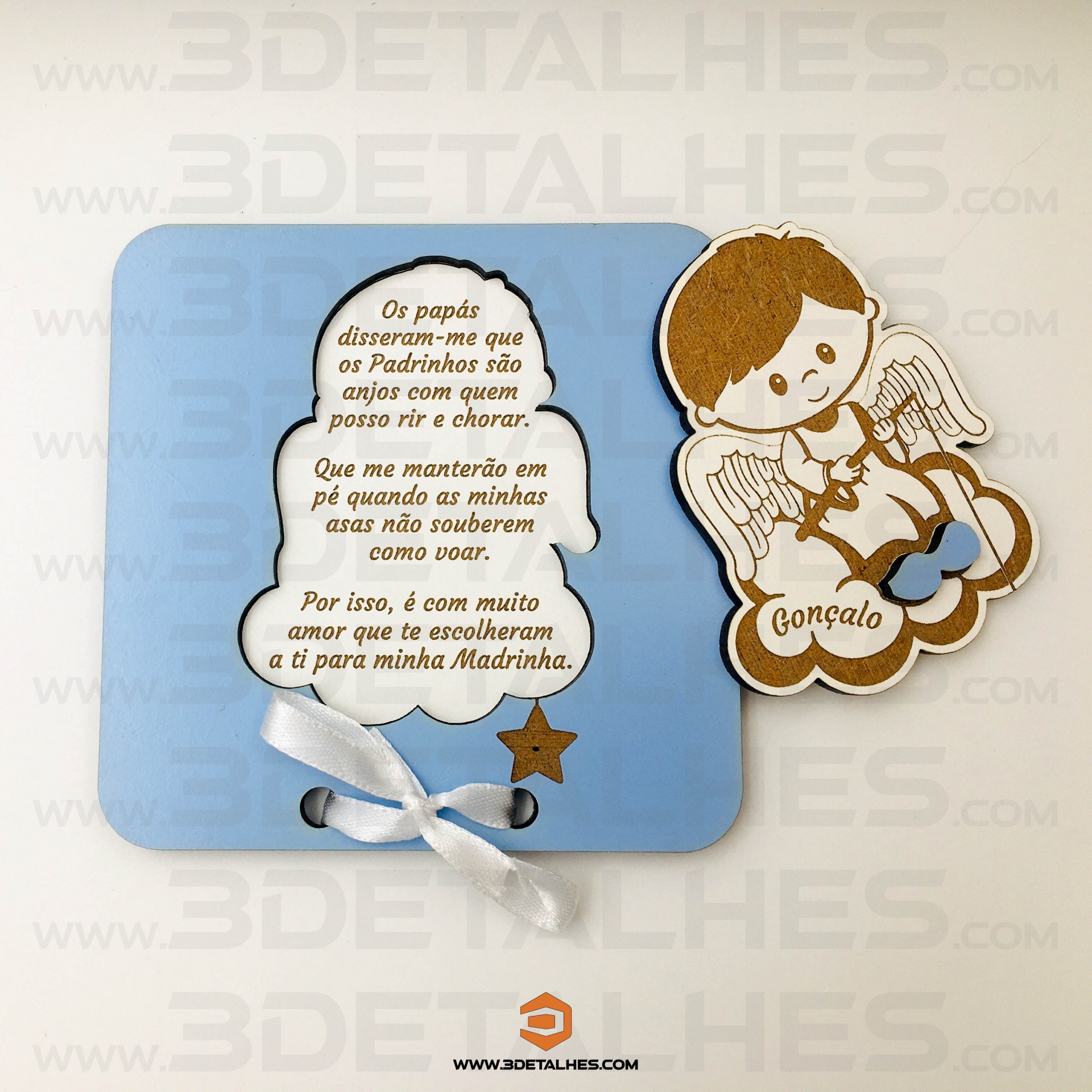 Convite/Lembrança Anjinho