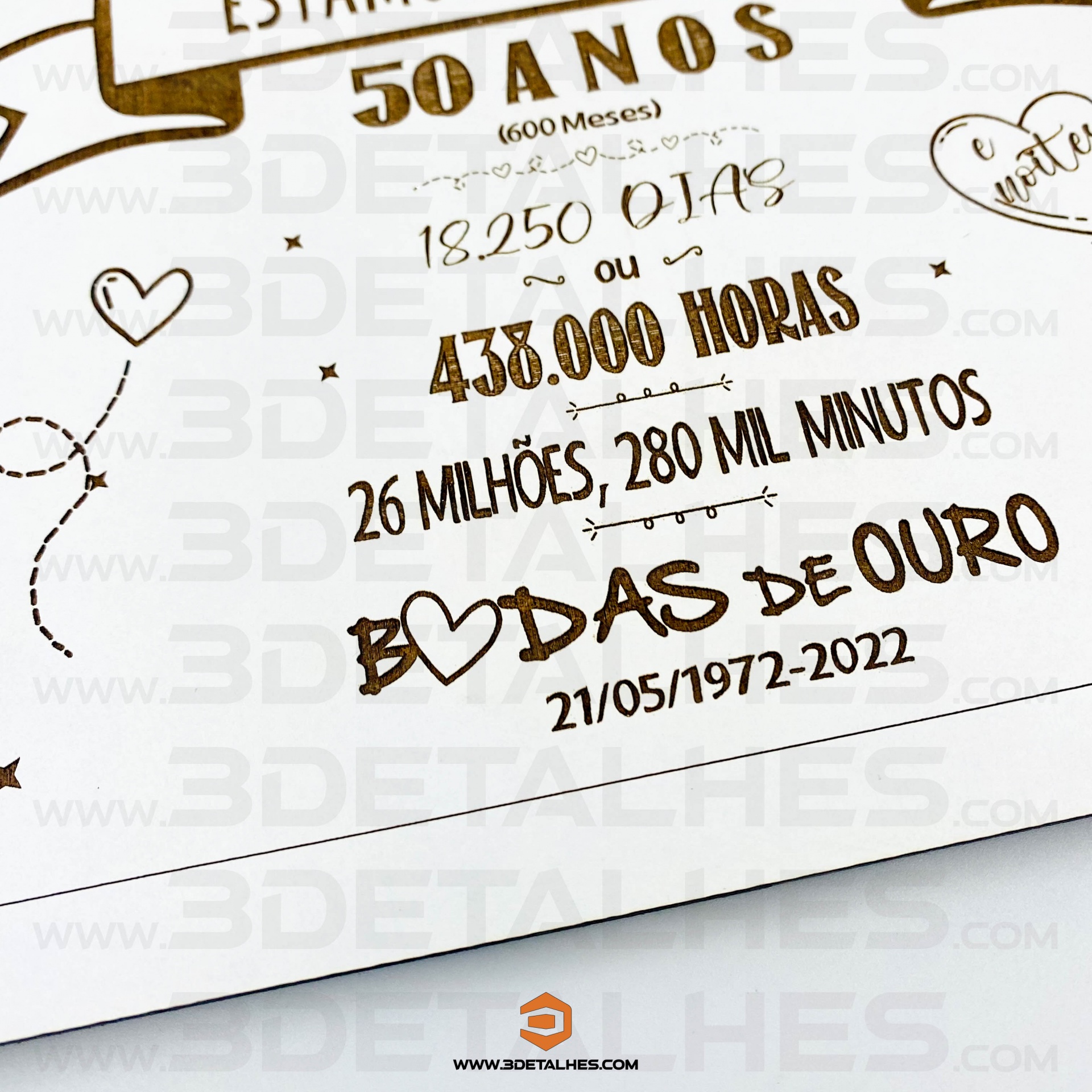 Quadro Bodas de Casamento