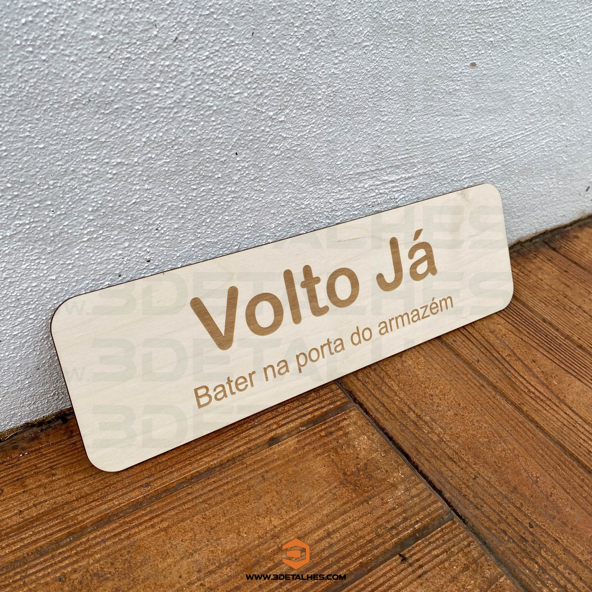 Placa de Sinalização Simples