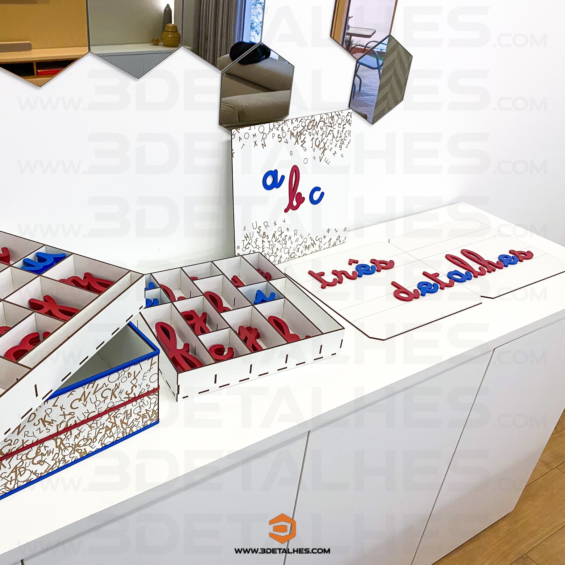 Alfabeto Móvel Montessori