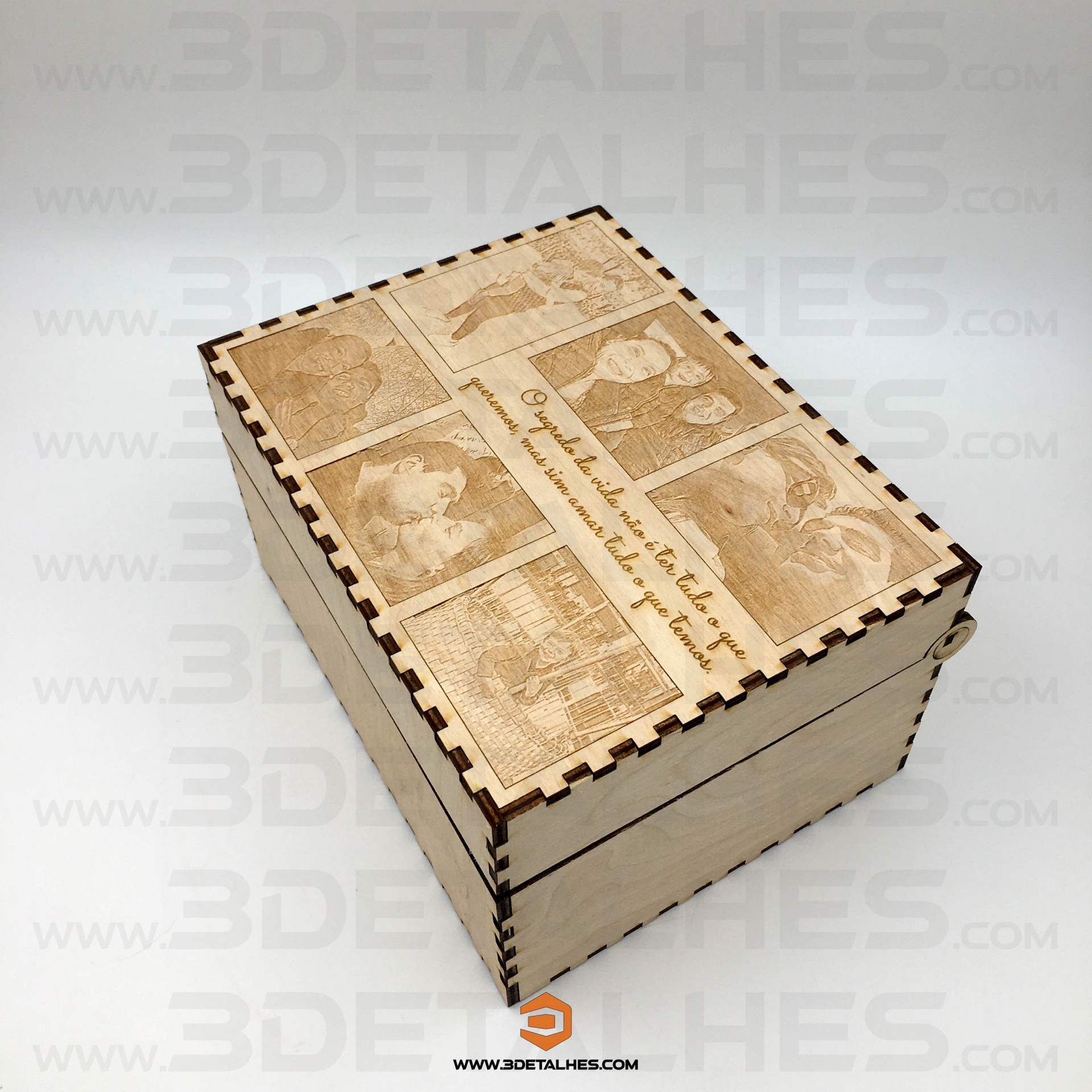 Caixa Personalizada com Fotos