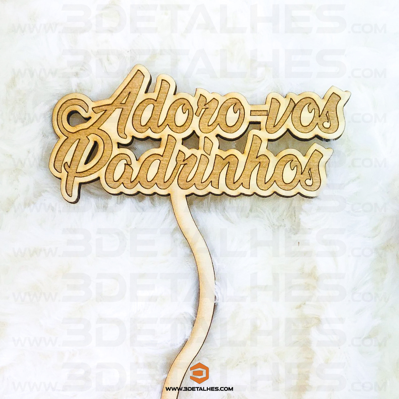 Topo de Bolo - Padrinhos