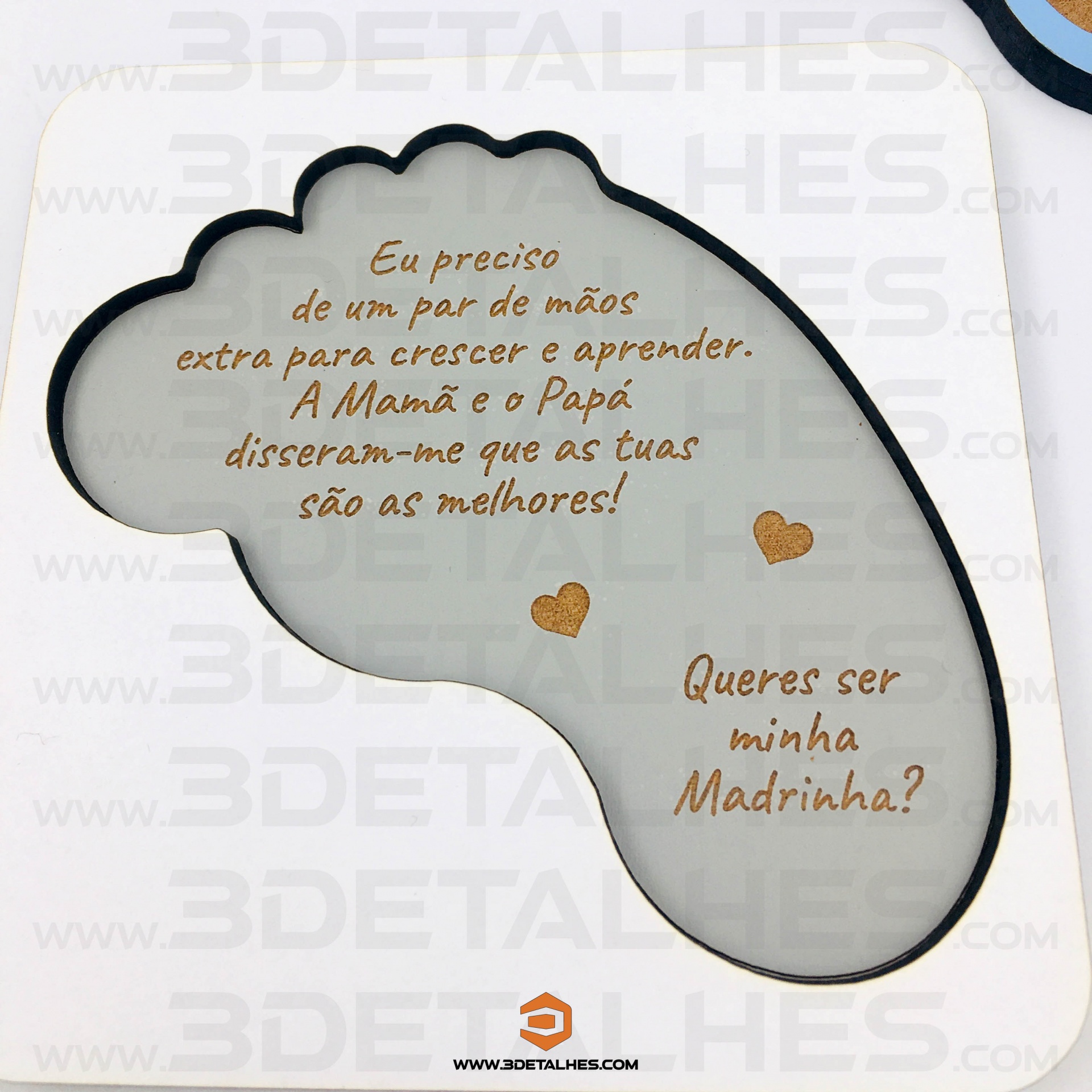 Convite/Lembrança Pé de Bebé