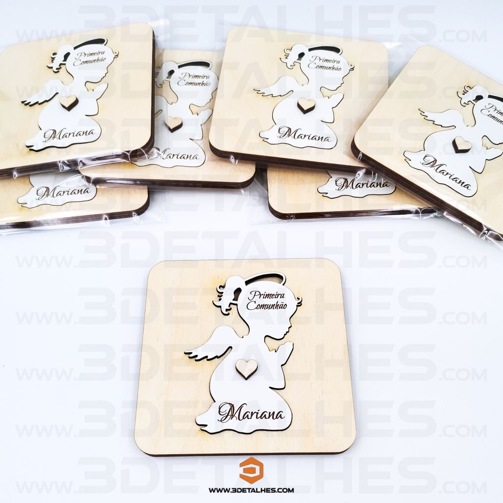 Convite/Lembrança Anjinho