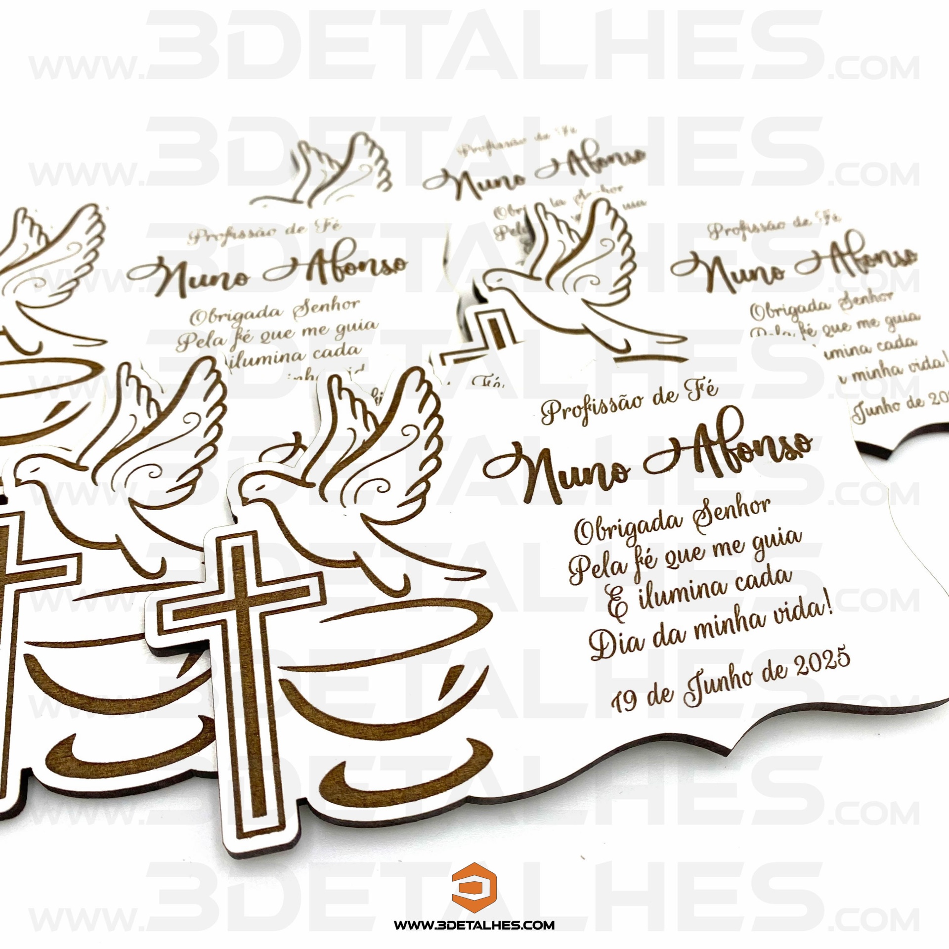 Lembrança Pomba, Cálice e Cruz