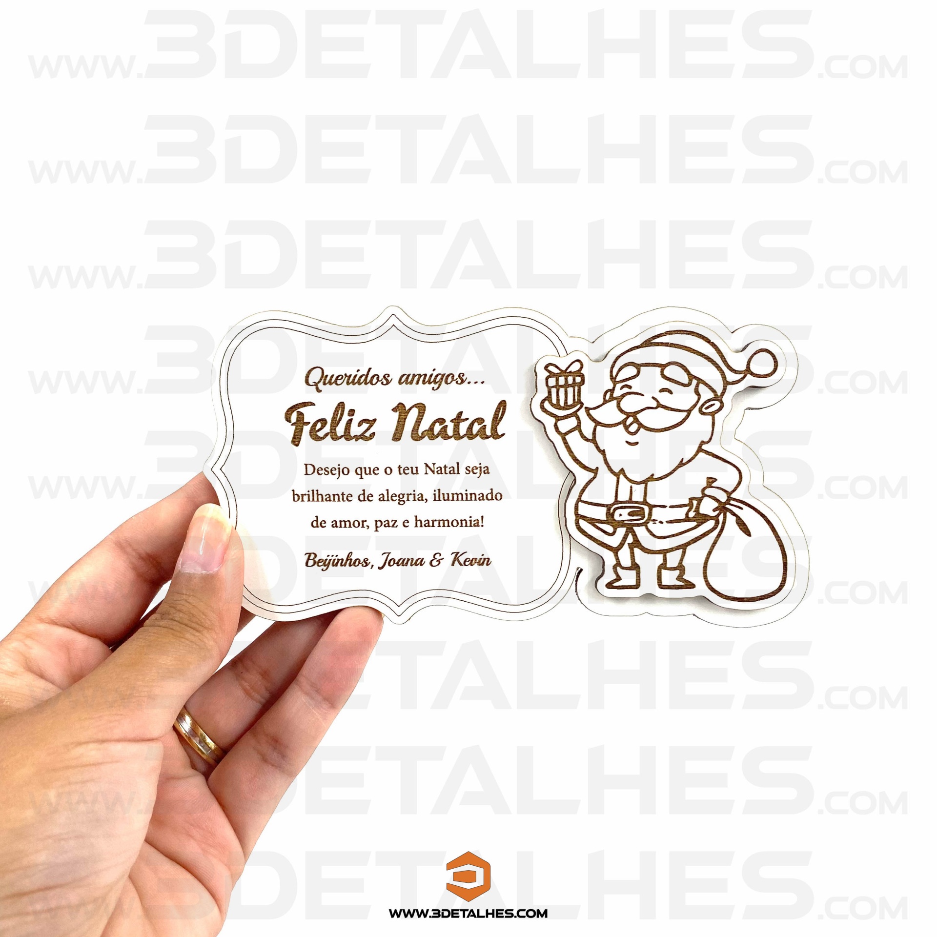 Lembrança de Natal - Pai Natal