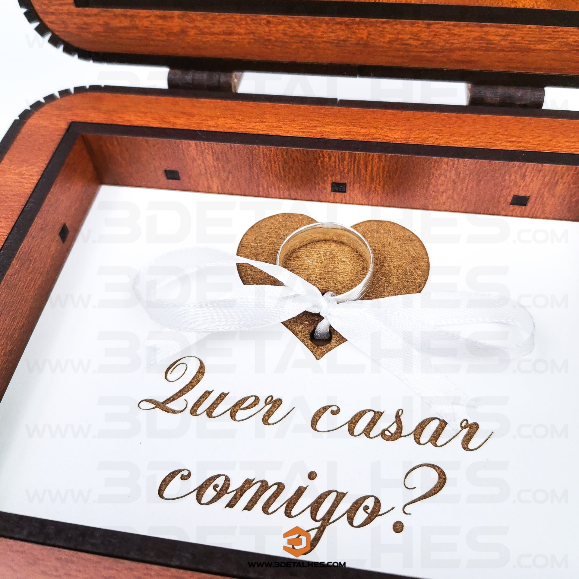 Porta Aliança com Fotografia Gravada