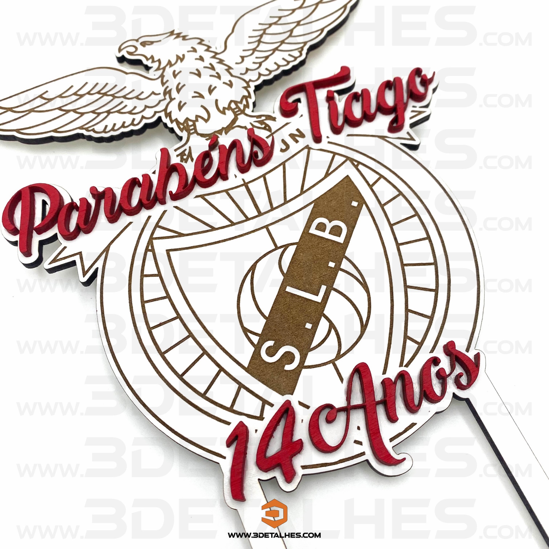 Topo de Bolo Benfica