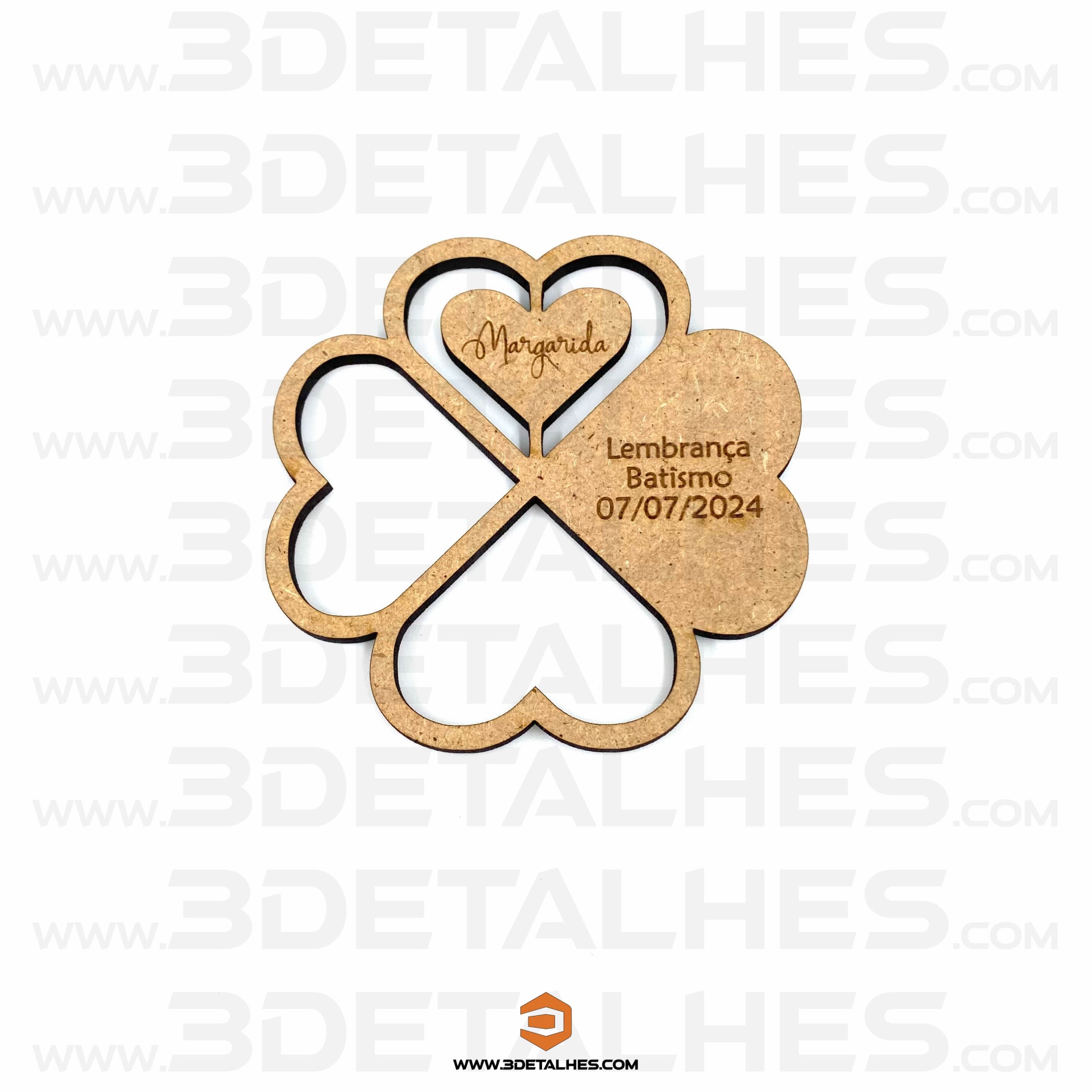 Lembrança Trevo - Íman