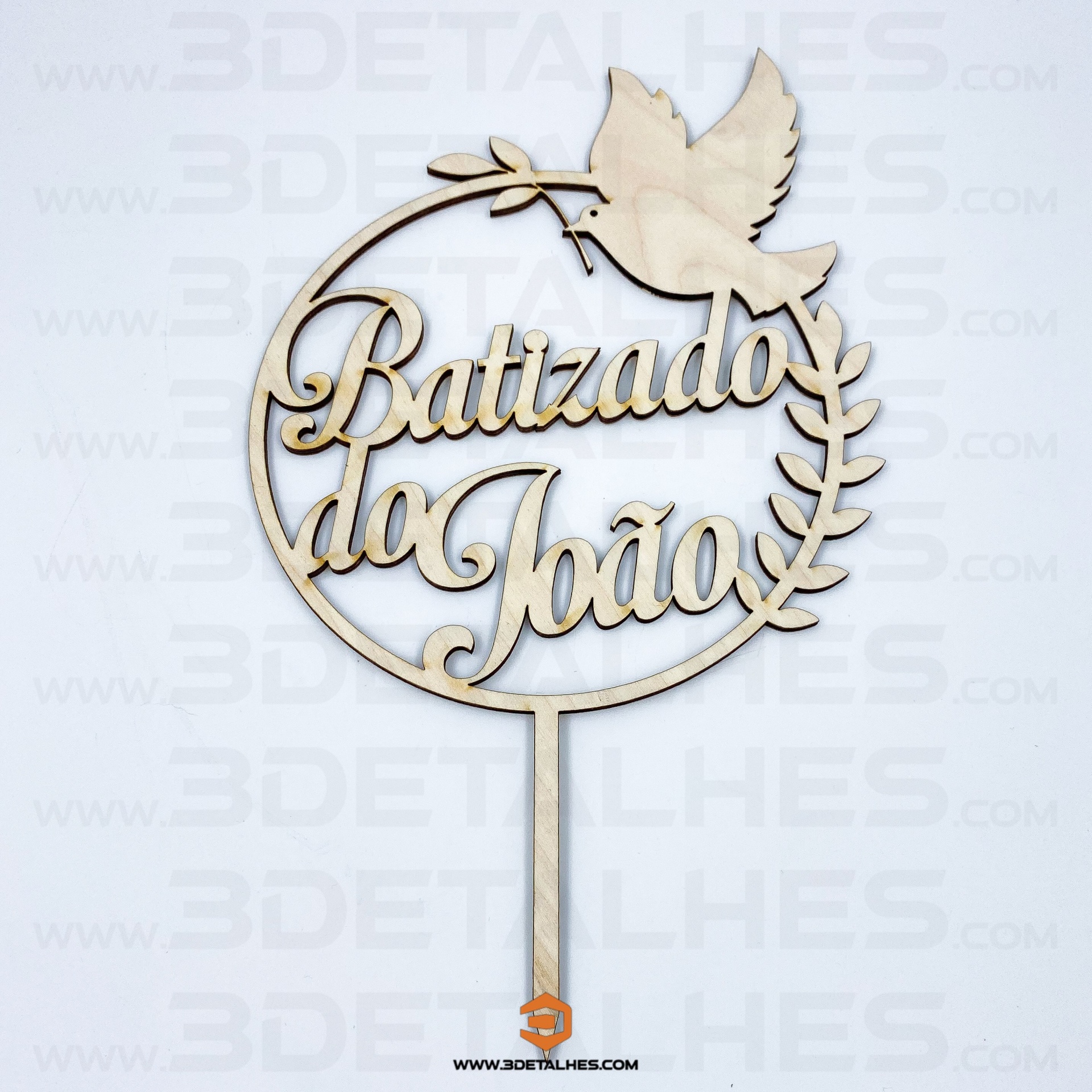 Topo de Bolo - Pomba