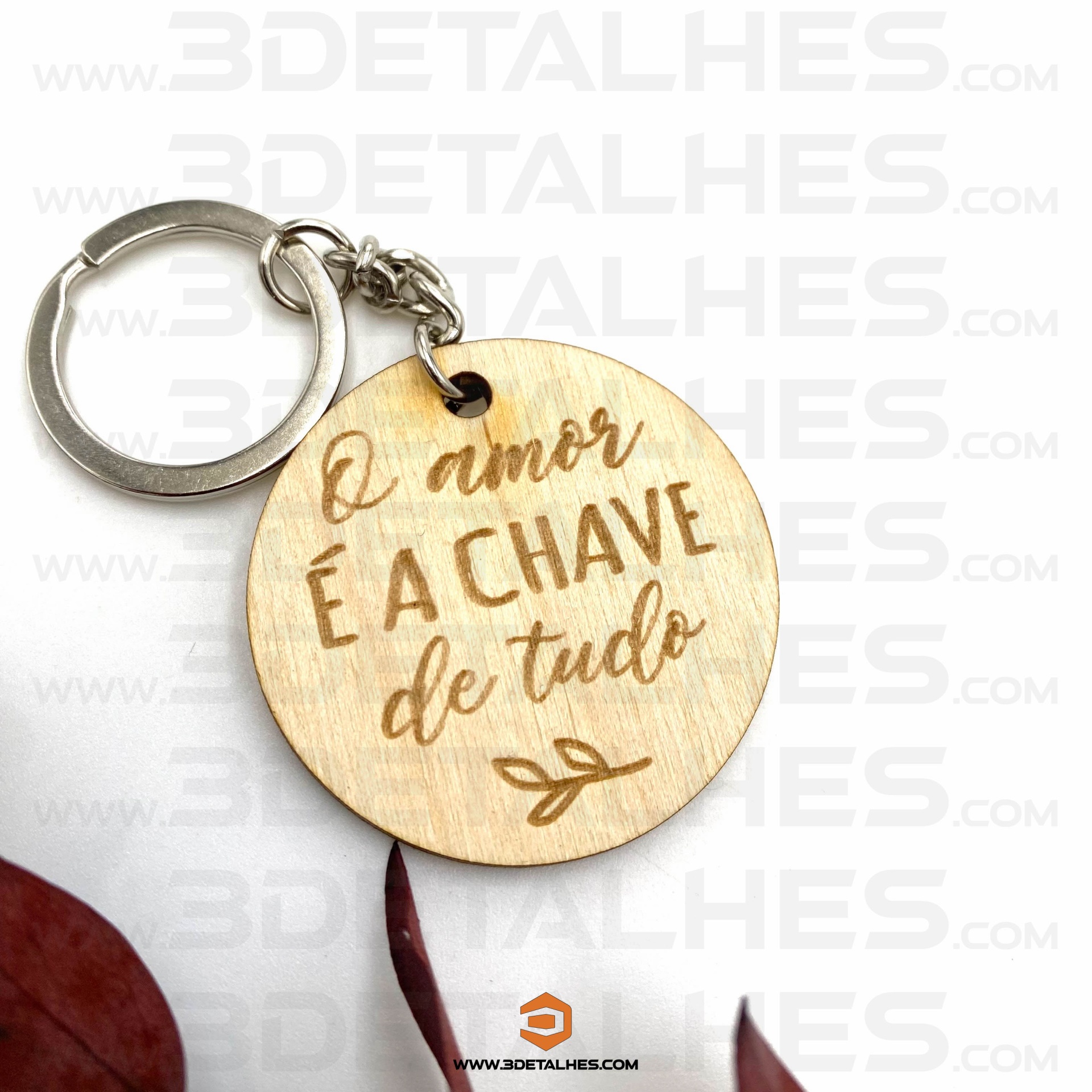 Porta Chave - O Amor é a Chave de Tudo