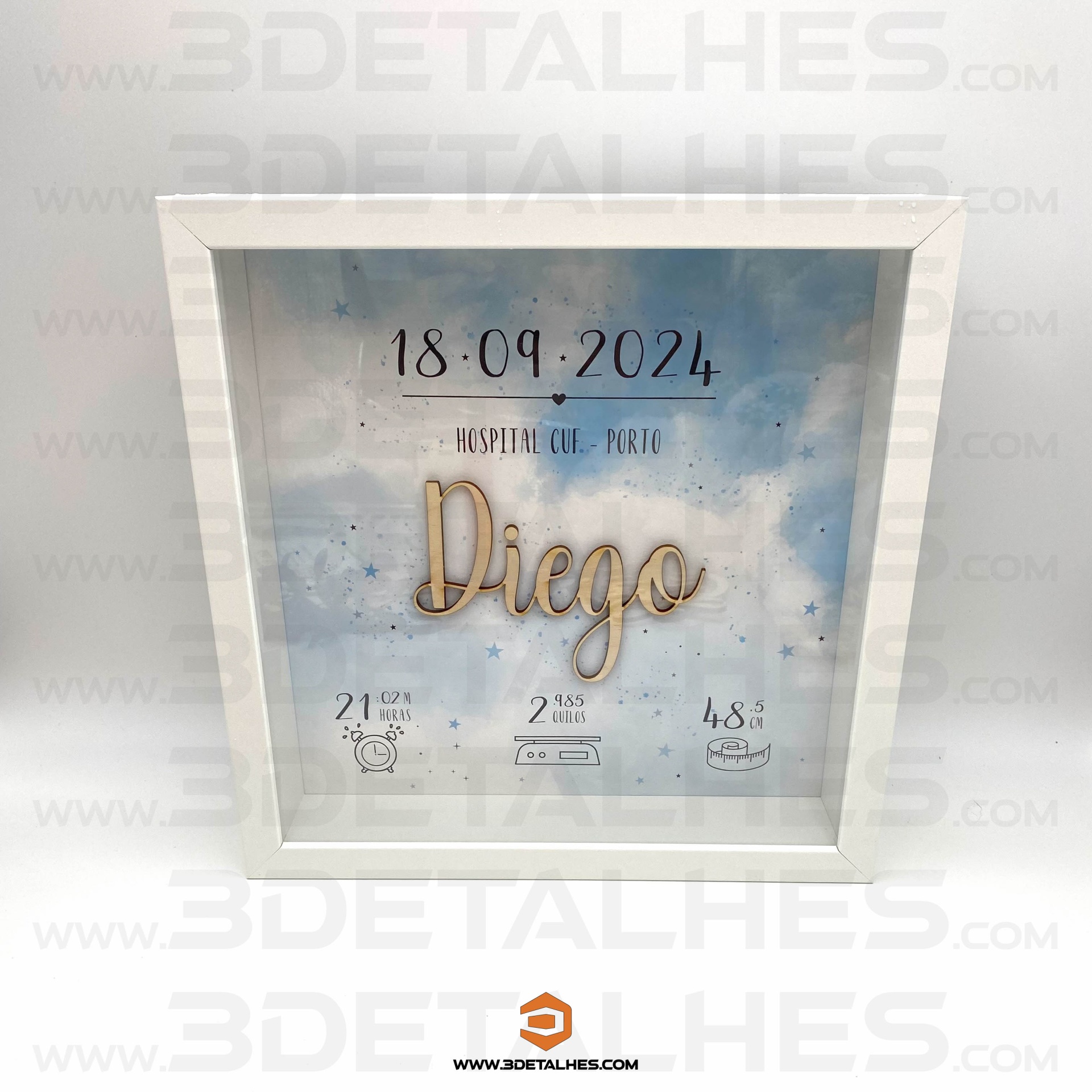 Quadro Dados de Nascimento