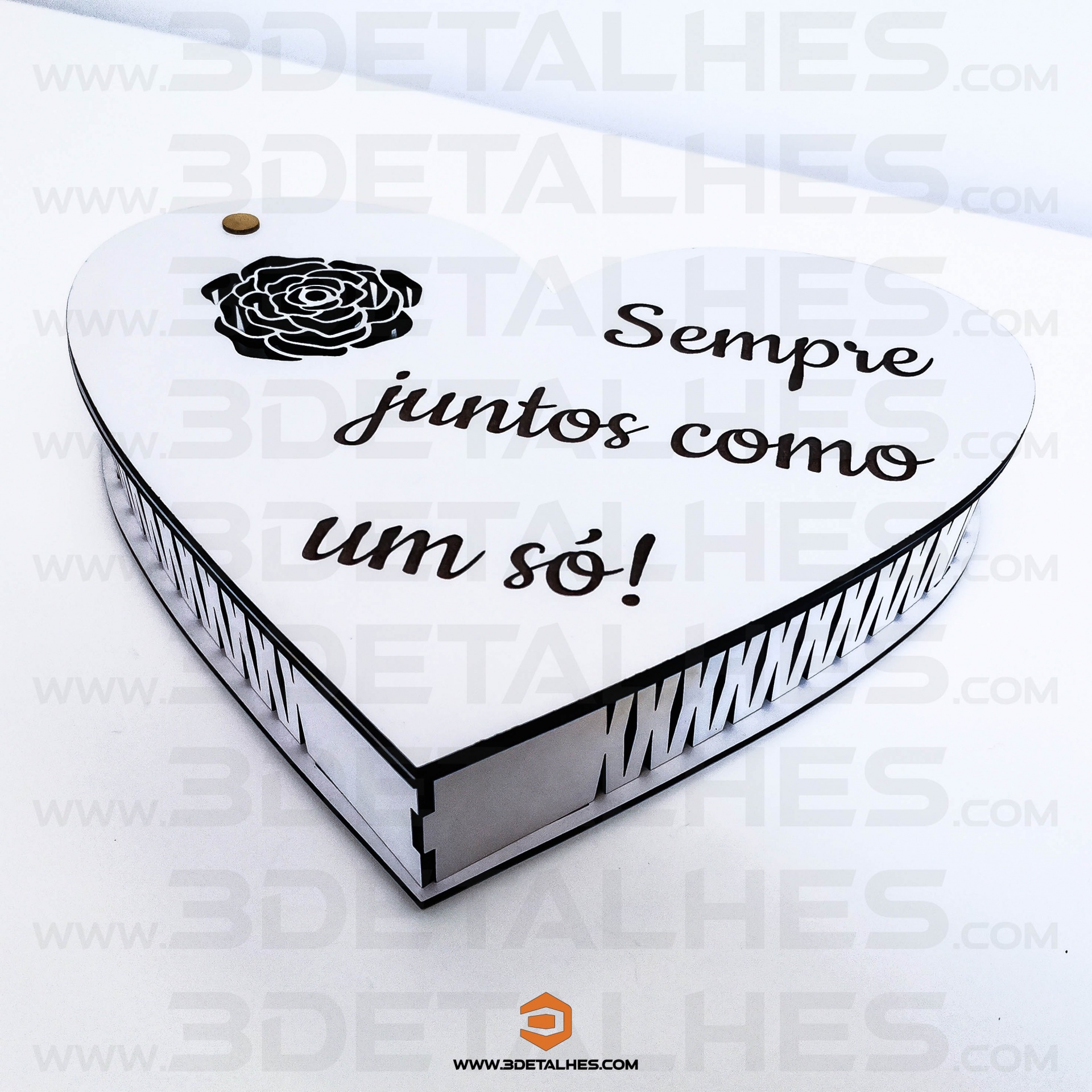 Caixa Coração Personalizável