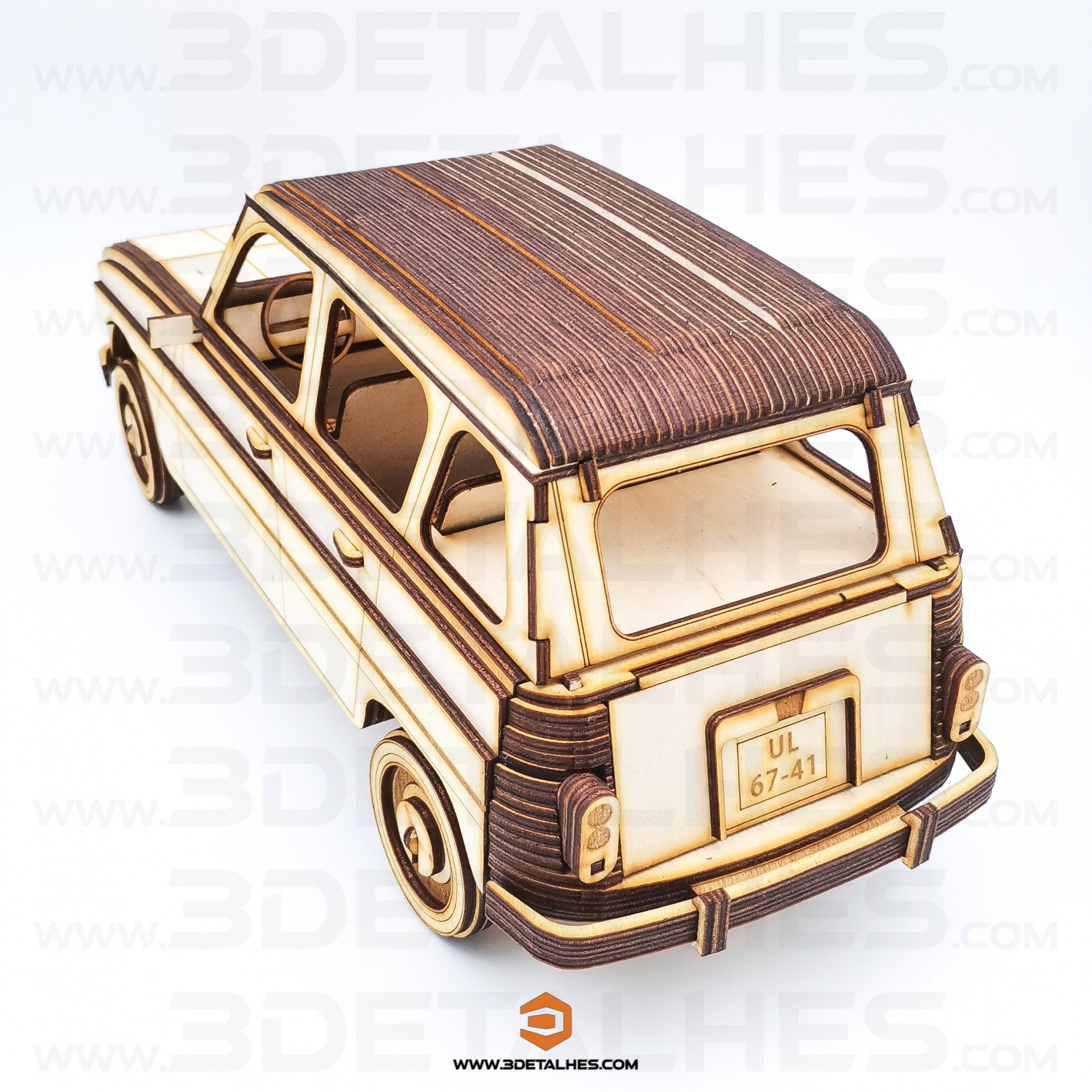 Renault 4L - 3D