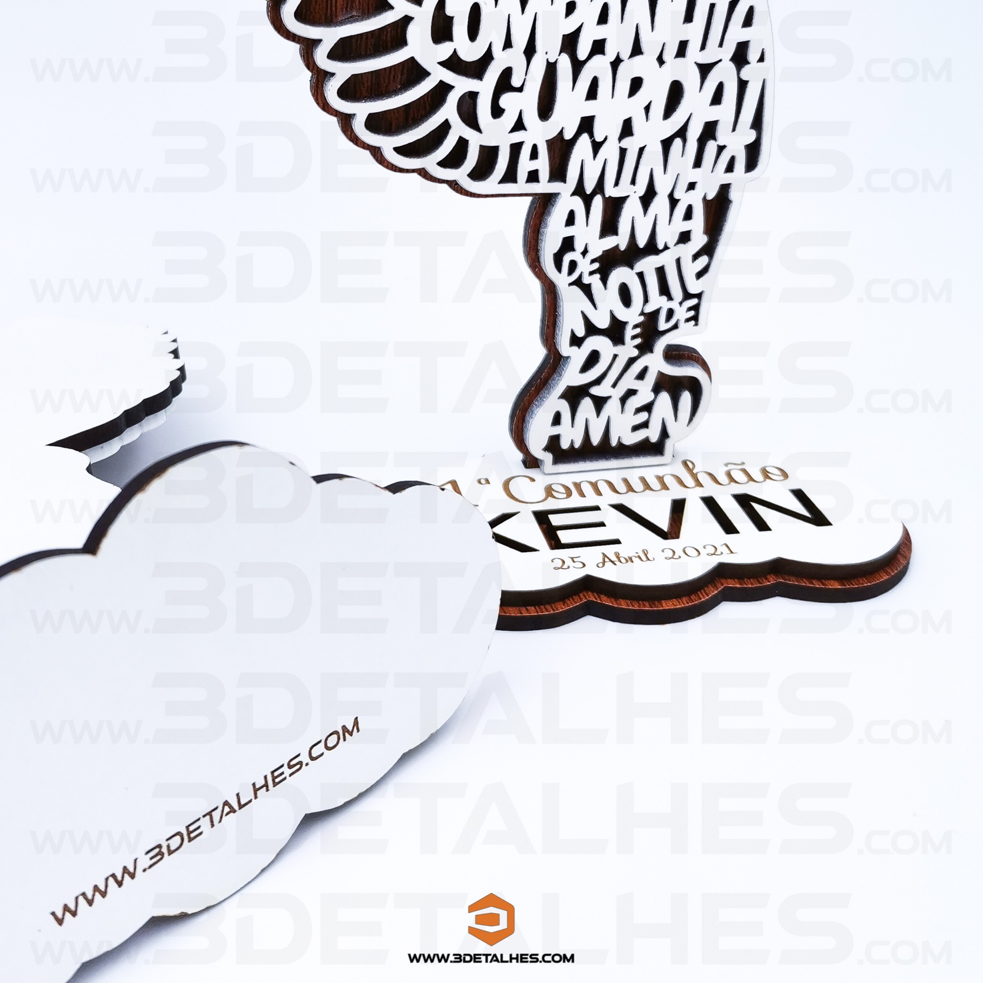 Lembrança Anjinho da Guarda - Primeira Comunhão