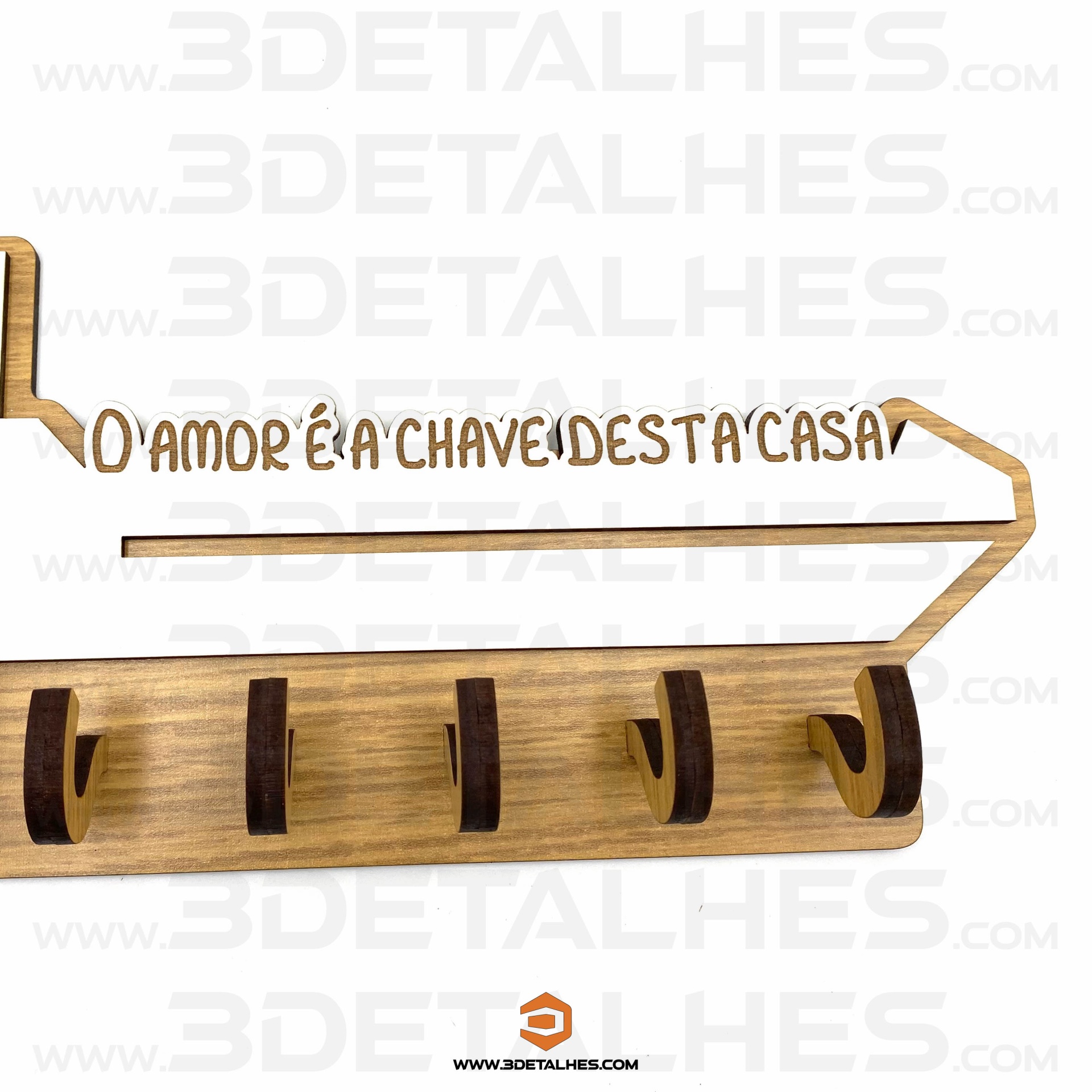 Chaveiro de Parede Home Sweet Home