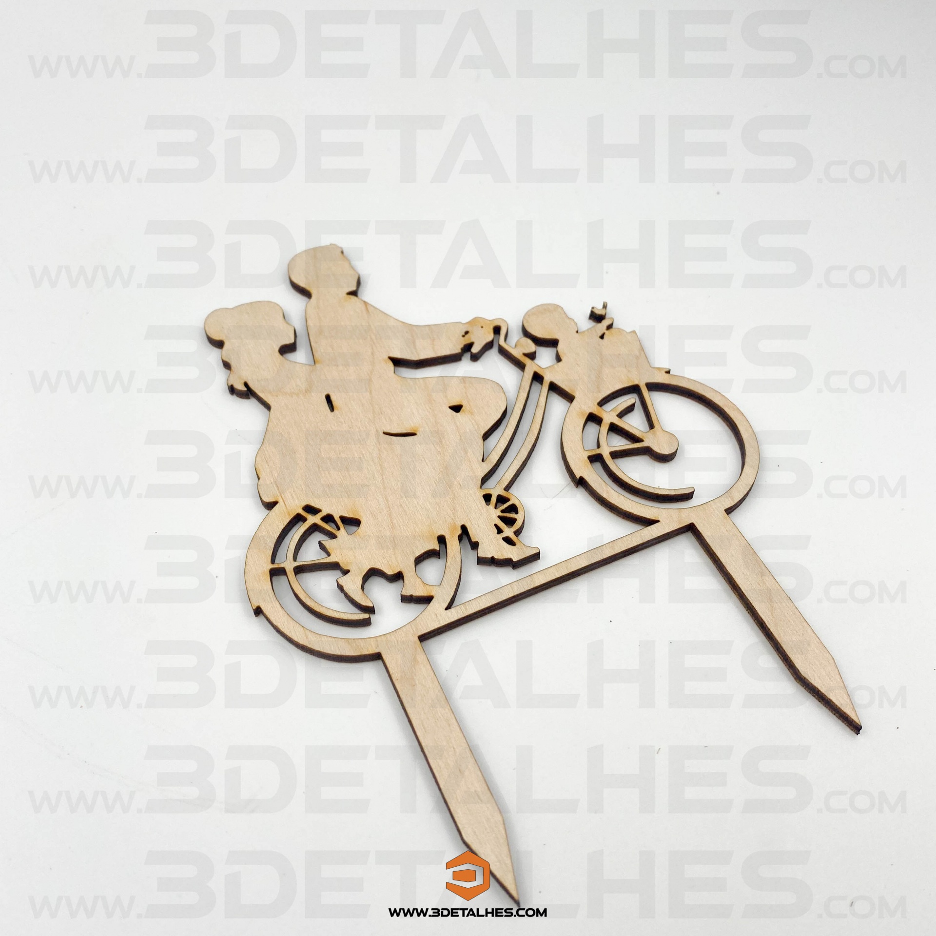 Topo de Bolo - Bicicleta