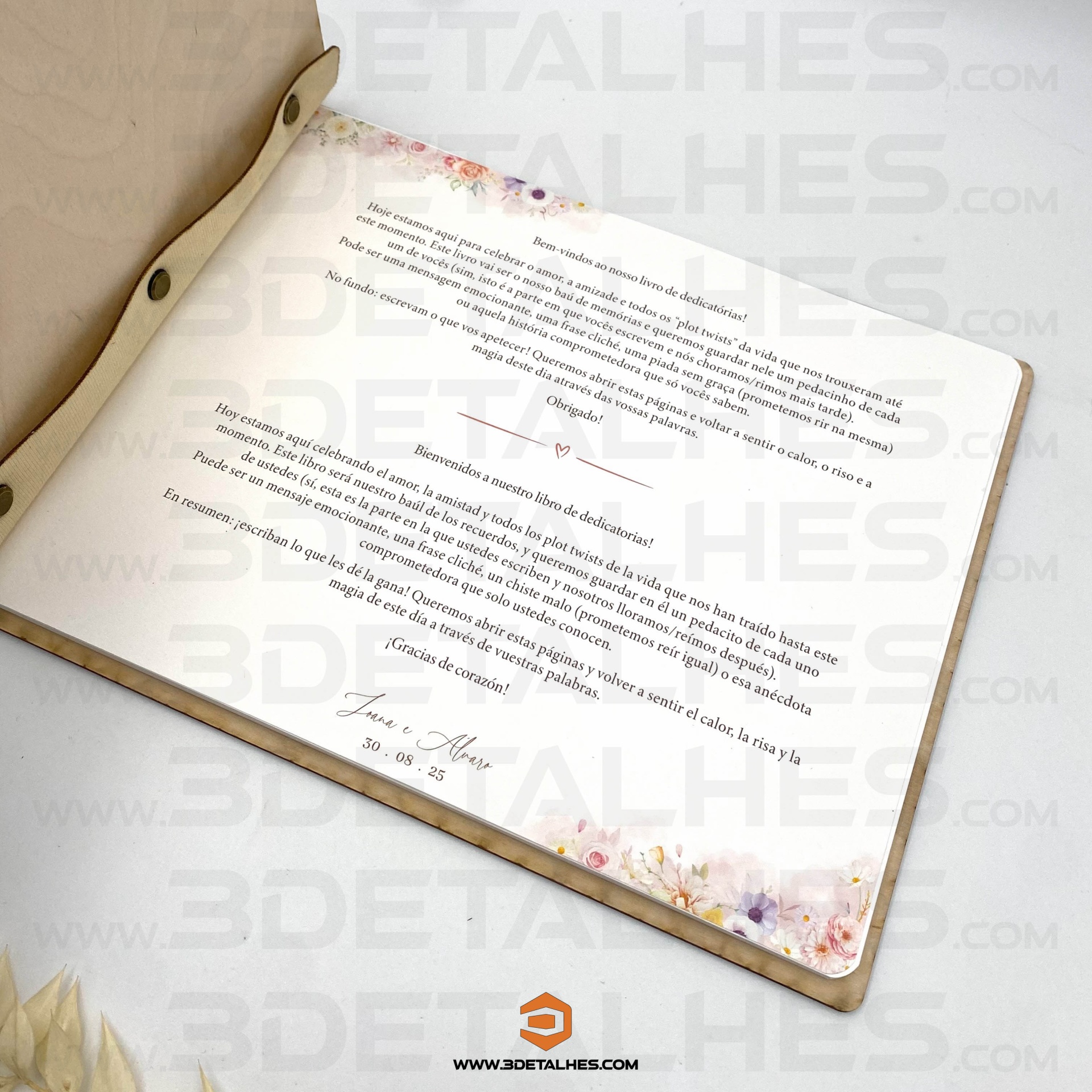 Livro de Honra "Infinity"