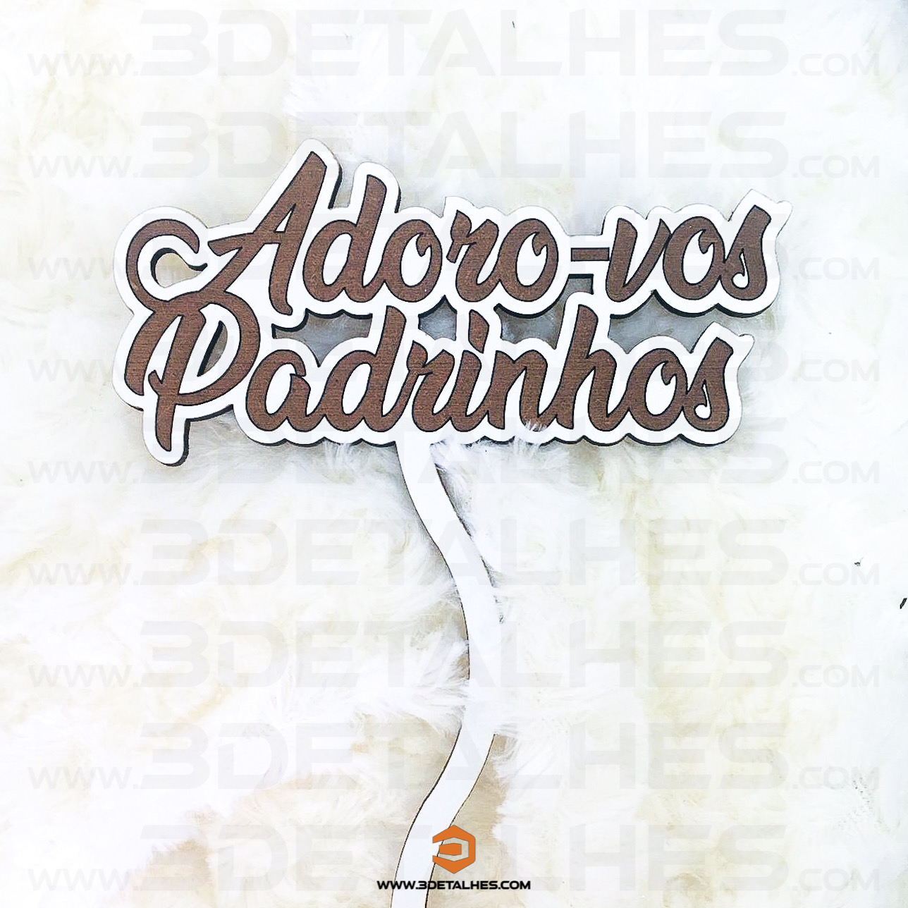 Topo de Bolo - Padrinhos