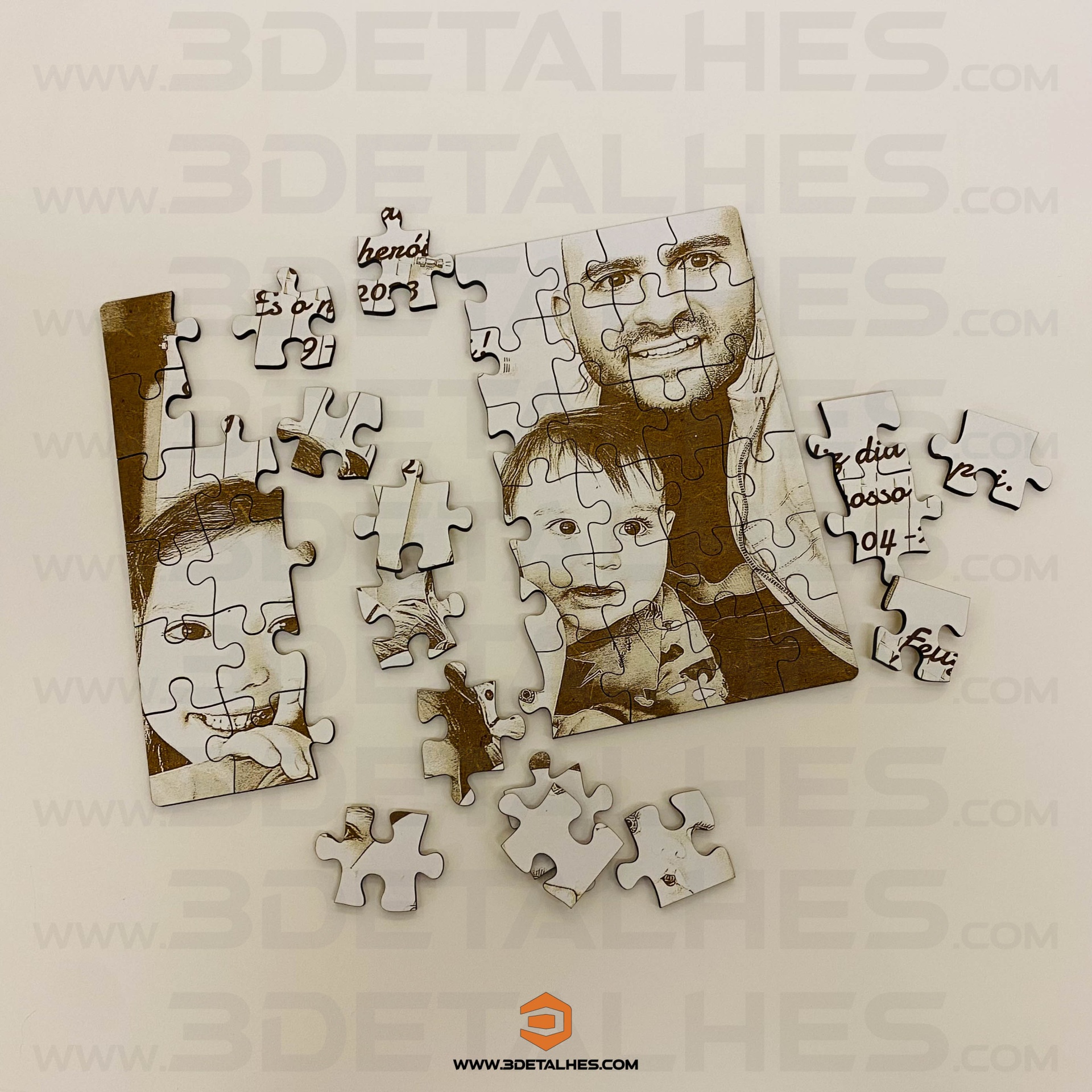 Puzzle com Gravação de Foto