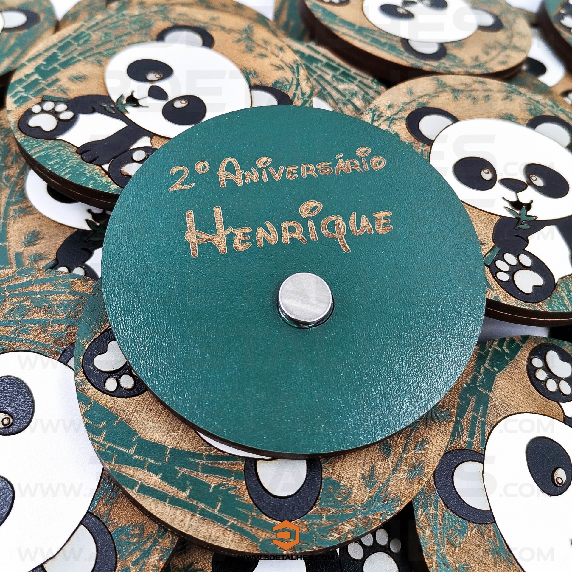 Lembrança Íman Panda