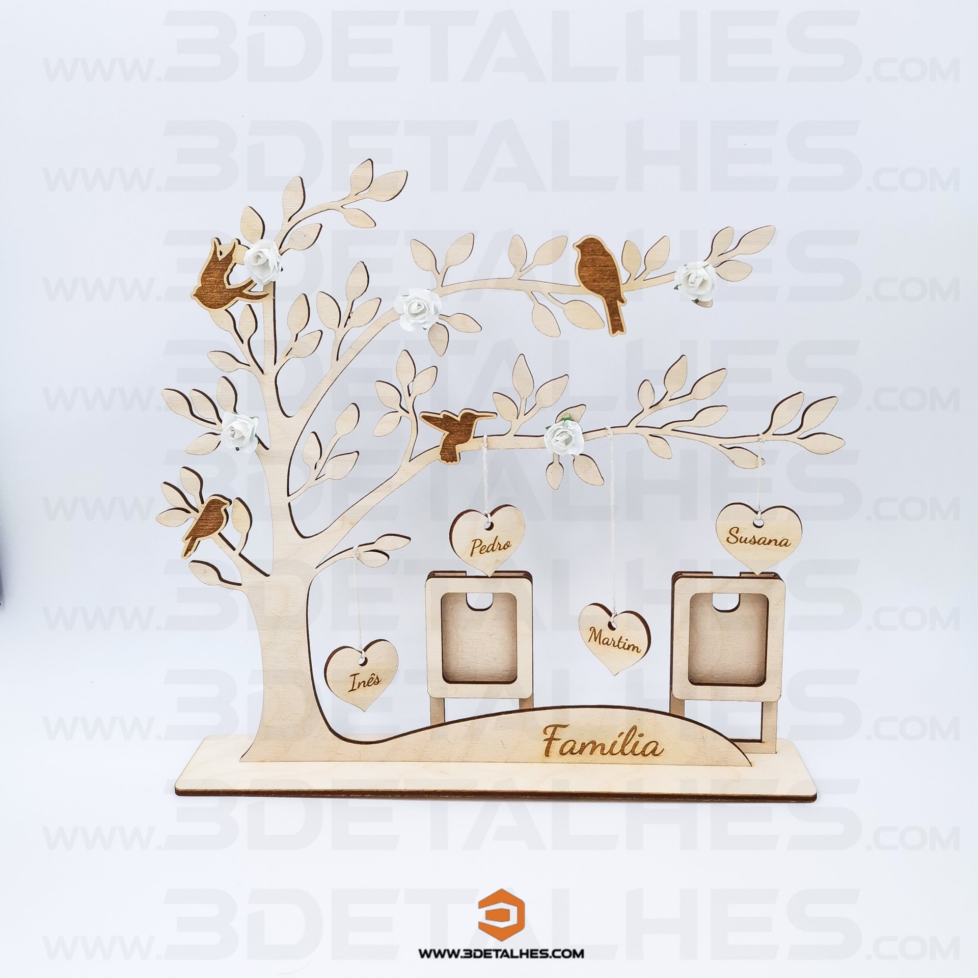 Árvore da Família com Porta Retratos