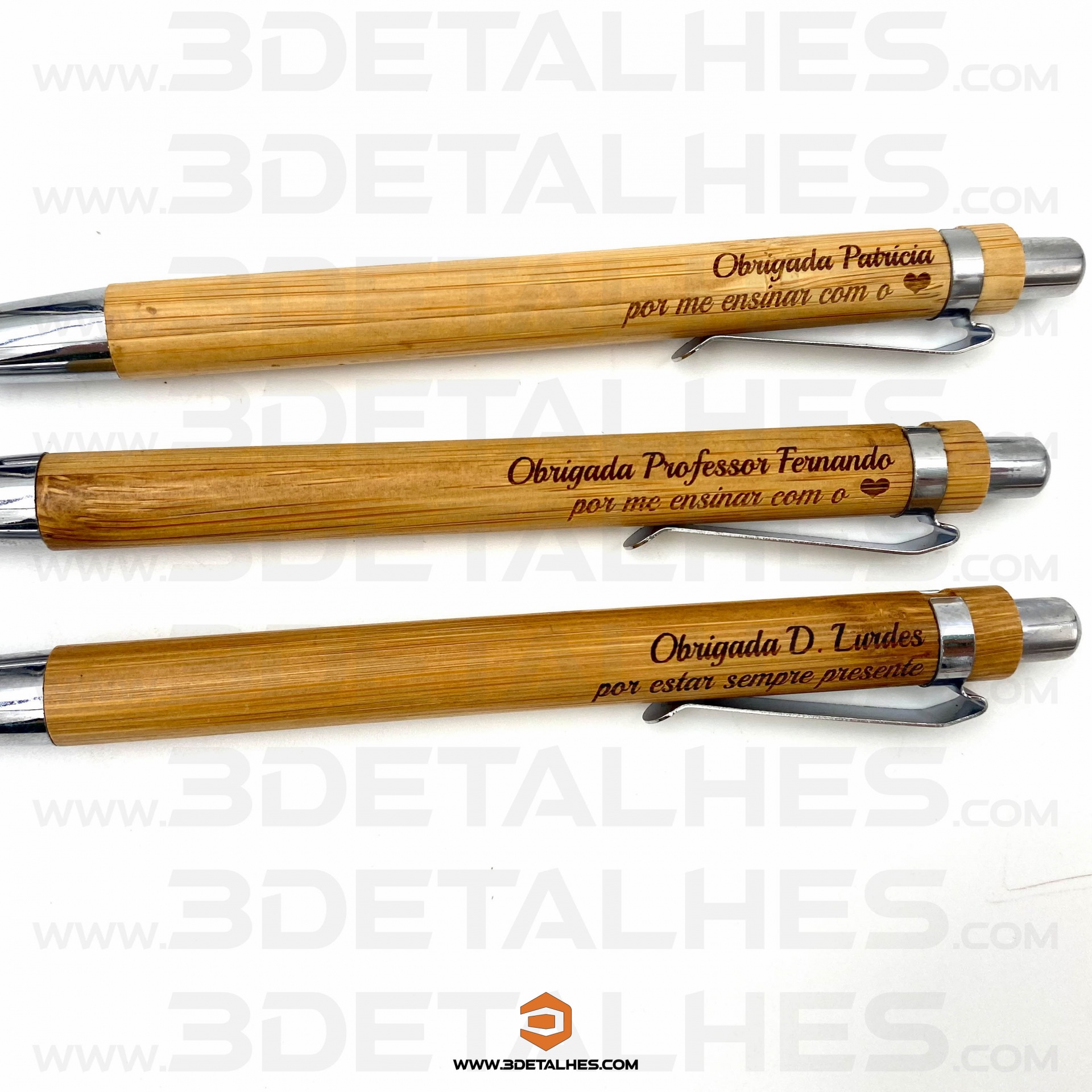 Lembrança Caneta em Bambu