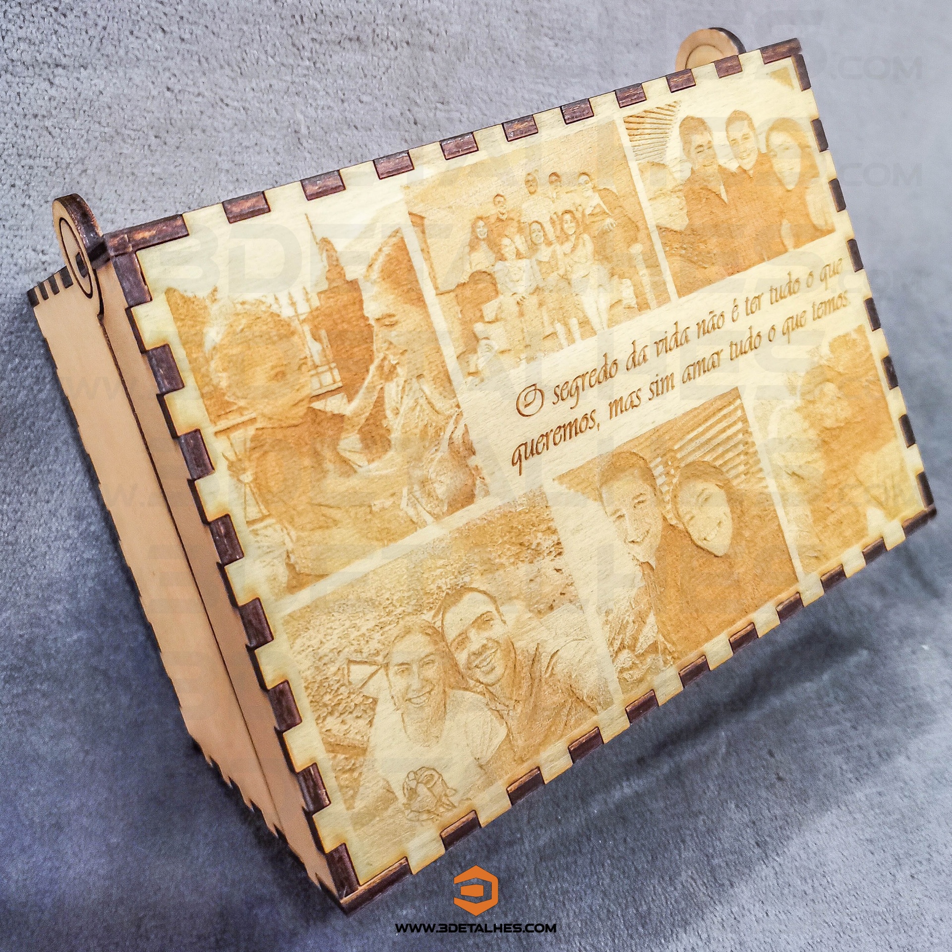 Caixa Personalizada com Fotos