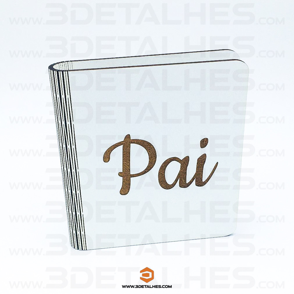 Livro com Mensagem e Foto