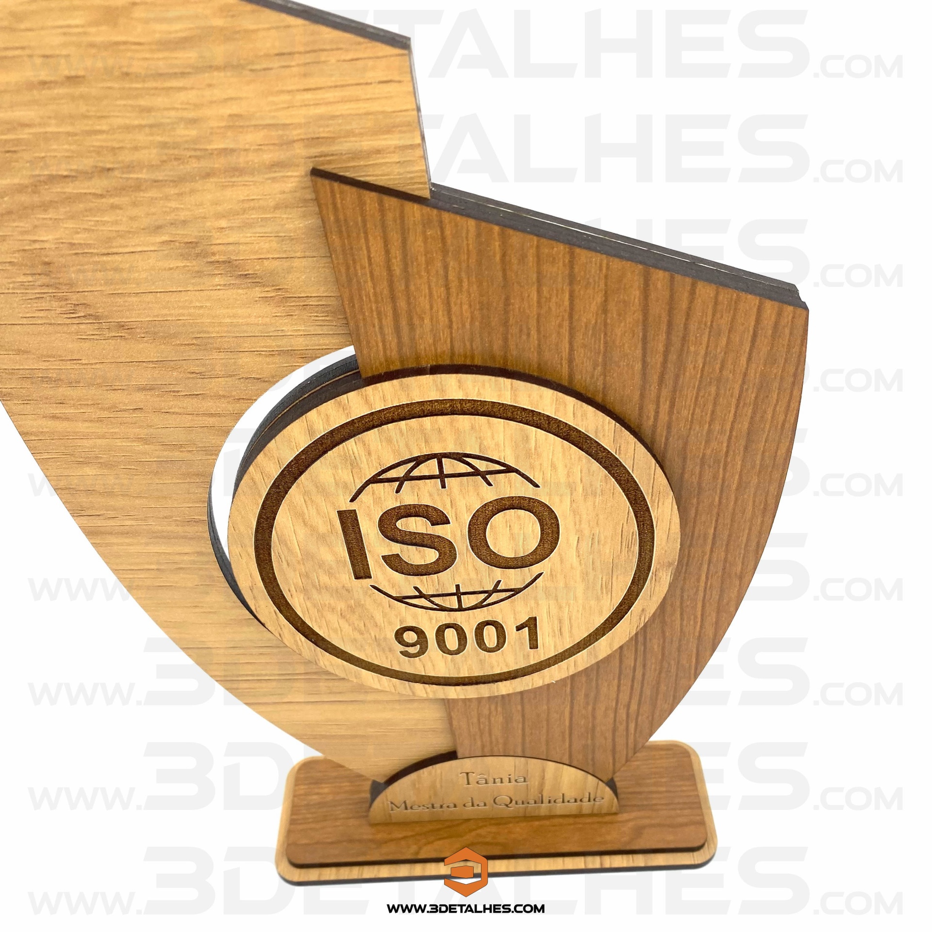 Troféu com Logótipo