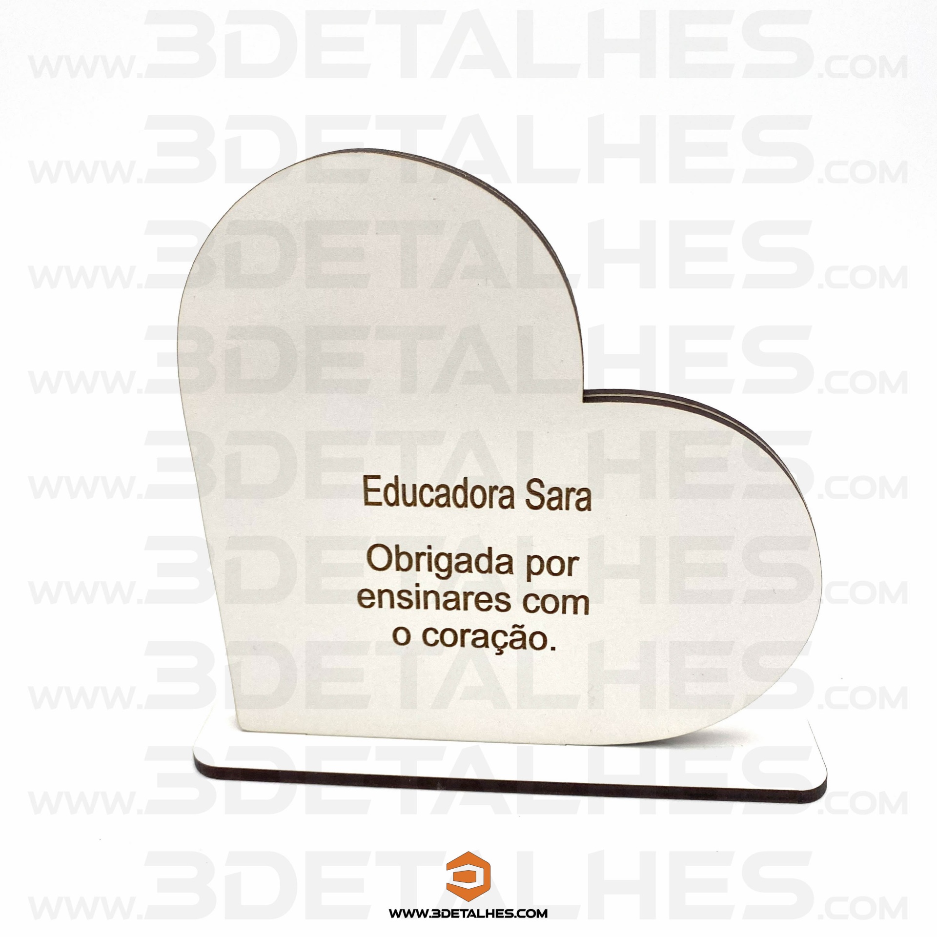 Coração Dedicatória