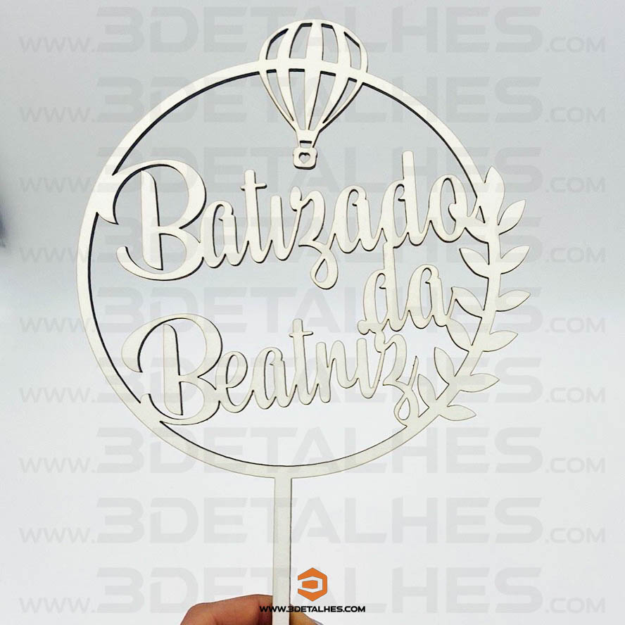 Topo de Bolo - Balão