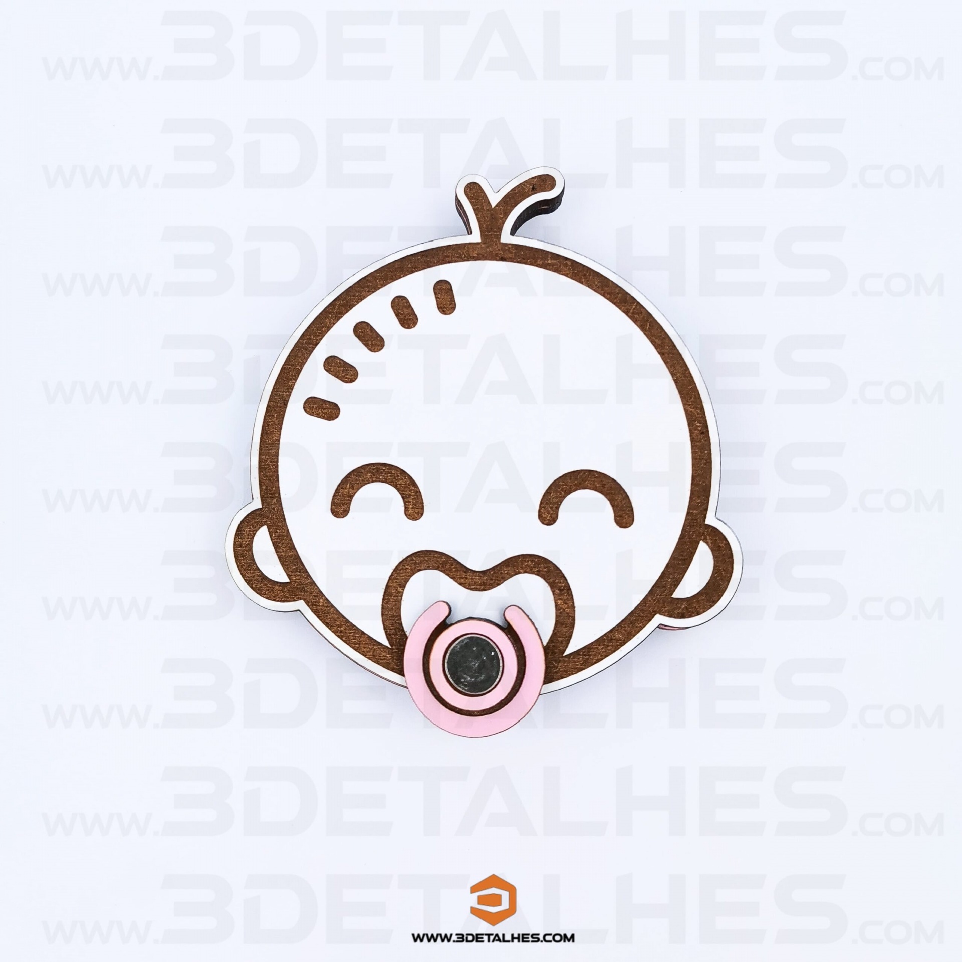 Convite/Lembrança Bebé com Chupeta