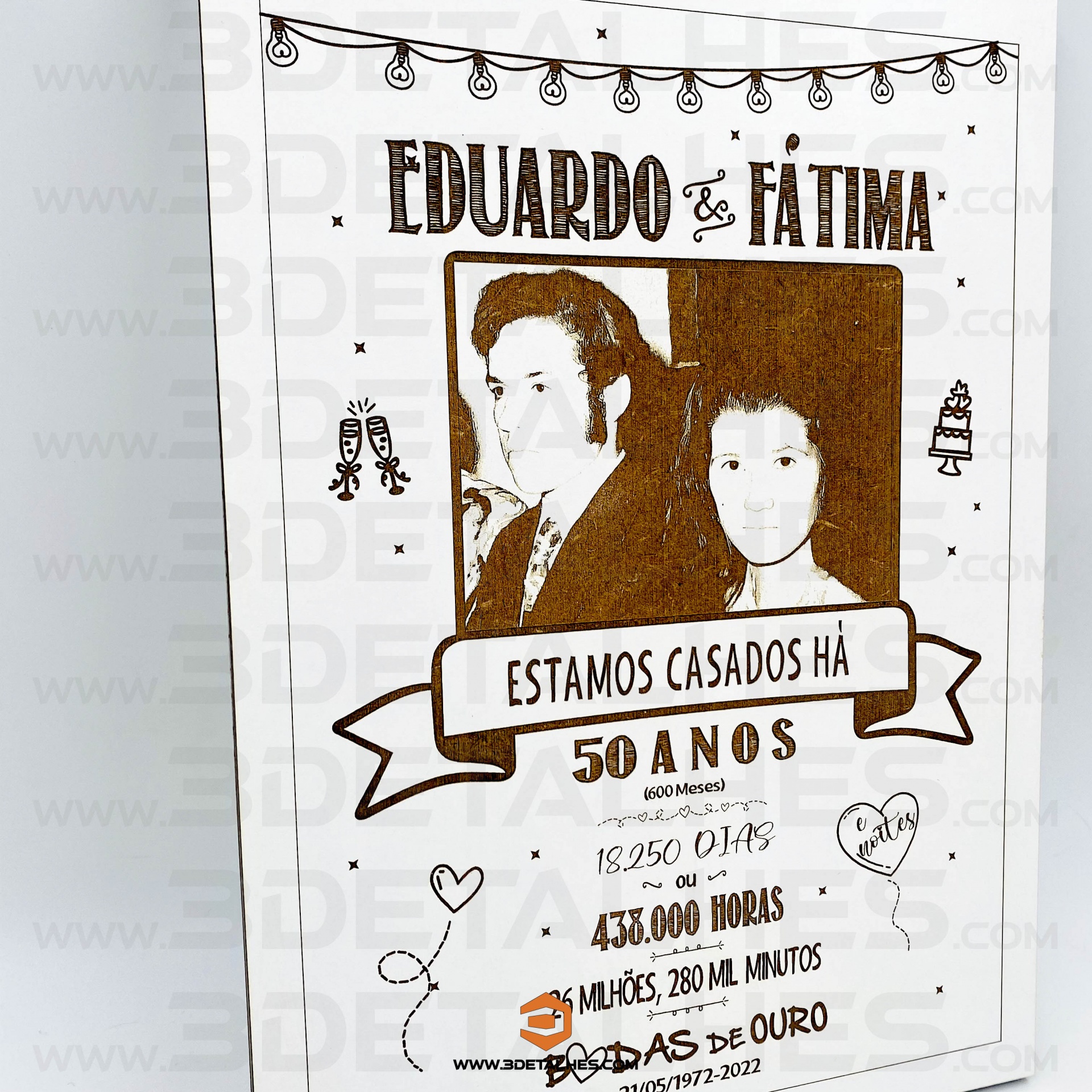 Quadro Bodas de Casamento