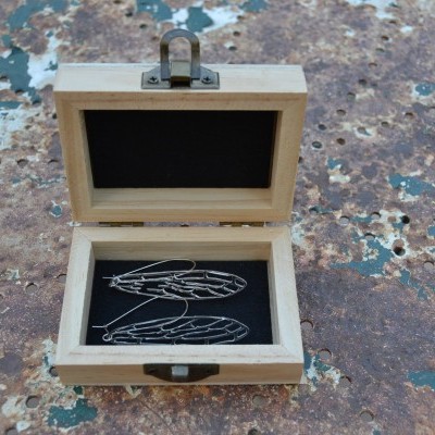 Brinco em Acrílico – Asas