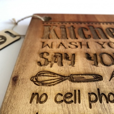 Tábua de cozinha 30x20