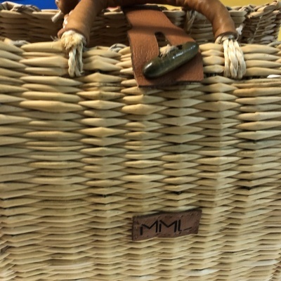 Saco em junco natural