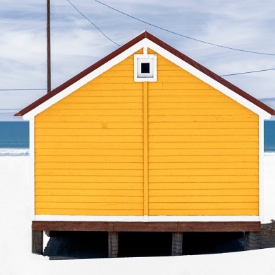 Casa de pescadores Amarela