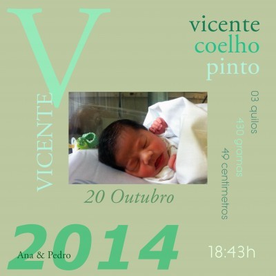 Info-Bebé Quadro Parede - Para Rapazes