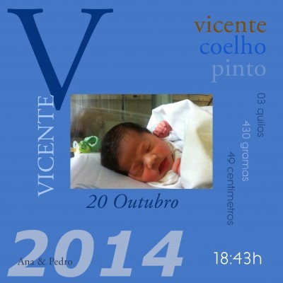 Info-Bebé Quadro Parede - Para Rapazes