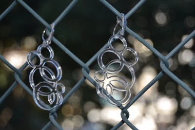 Brinco em Acrílico - Circulos