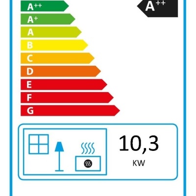 Etiqueta energética UE Bronpi NOA A++ 10,3 KW
