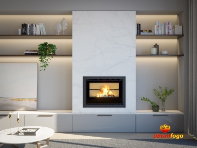 Recuperador de calor a lenha