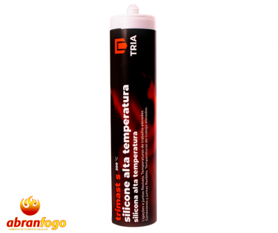 SILICONE ALTA TEMPERATURA PRETO 300 ML