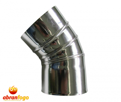 CURVA INOX 45º DIAM. 150