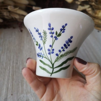 Vela -  padrão Alfazema