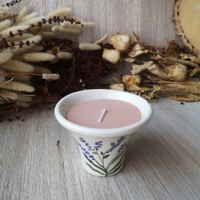 Vela -  padrão Alfazema