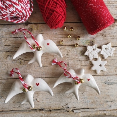 Andorinha de Natal Coração